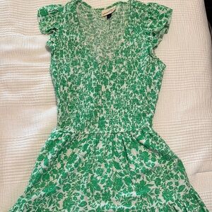 Universal Thread Green Floral Dress
